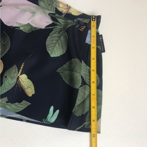 B By Ted Baker Sleep Shorts Lingerie Navy Floral Print Women Plus Size 18 - Picture 11 of 12